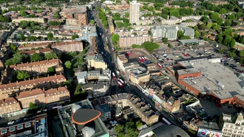 Peckham Town Centre Stock Footage 200776321