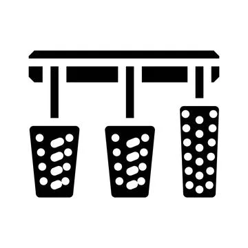 Pedals car glyph icon vector illustration Stock Illustration