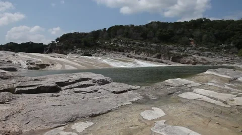 Pedernales Falls State Park. Stockbeeldmateriaal 64256408