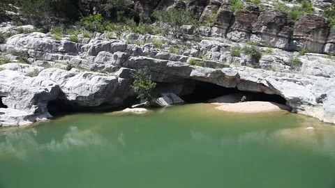 Pedernales Falls State Park. Stockbeeldmateriaal 76873565