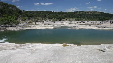 Pedernales Falls State Park. Stockbeeldmateriaal 76873569