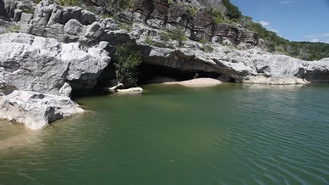 Pedernales Falls State Park. Stockbeeldmateriaal 76873597