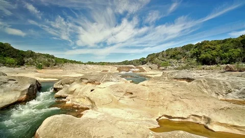 Pedernales Falls Texas Stock Footage 75965949