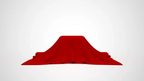 Pedestal covered Stock Illustration