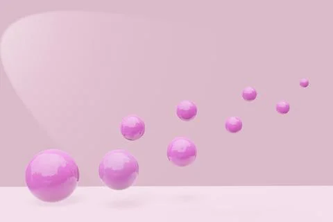 Pedestal display on pink background with box stand concept. Podium for brand  Stock Illustration