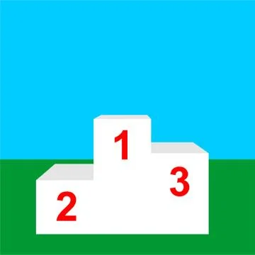 Pedestal. Stock Illustration