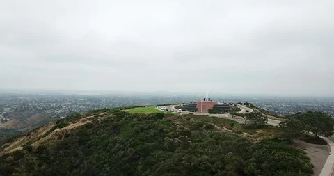 Pedestal Shot of Mount Soledad in La Jolla, California, 4K Stock Footage 111361007
