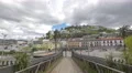 Pedestrian bridge on Boulevard 24 de Mayo, Quito 4k or 4k+ Resolution