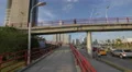 Pedestrian bridge on Cinta Costera in Panama 4k or 4k+ Resolution