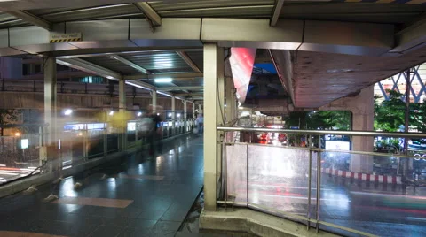 Pedestrian Bridge Video stock 52972788