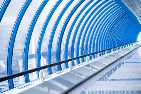 Pedestrian bridge Stock Photos