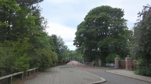 Pedestrian bridge15s Stock-Footage 83794039