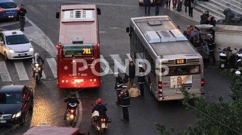 Pedestrian car accident