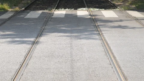 Pedestrian crossing Stock Footage 111329719