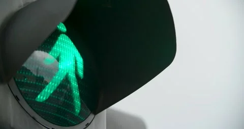 Pedestrian Crossing Stock Footage 141223374