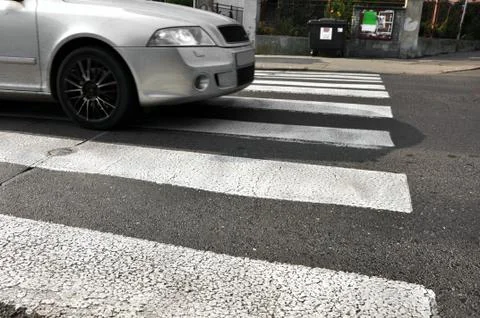 Pedestrian crossing Stock Photos
