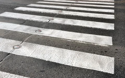 Pedestrian crossing Stock Photos