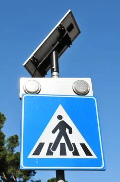 Pedestrian crossing Stock Photos