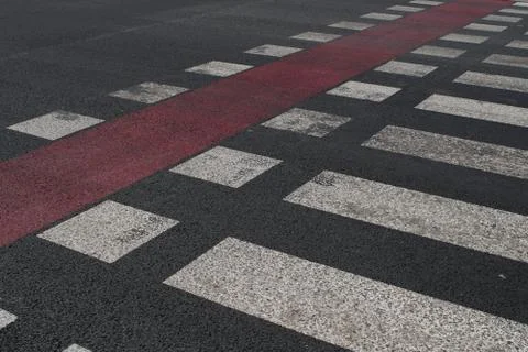 Pedestrian crossing Stock-Fotos