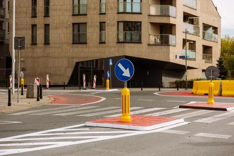 Pedestrian crossing. Stock Photos