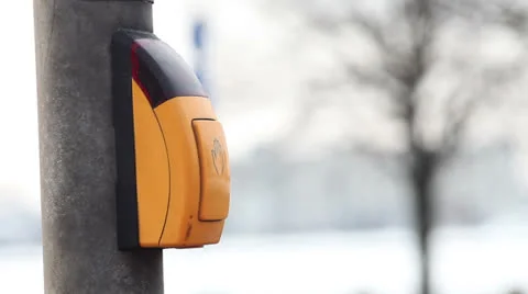 Pedestrian crosswalk button 動画素材 23353035