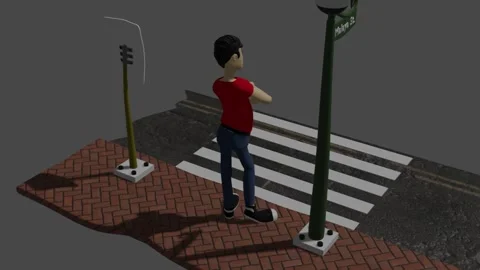 Pedestrian Stock Footage 232911093