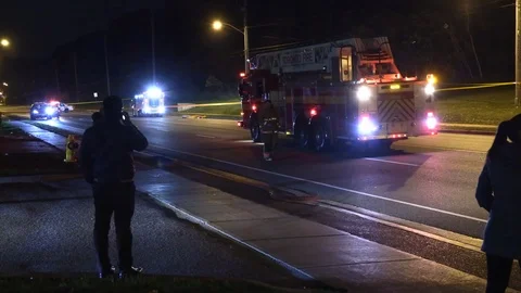 Pedestrian Hit And Killed In Accident Wi... | Stock Video | Pond5