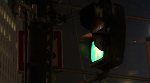 Pedestrian light Video stock 40635699