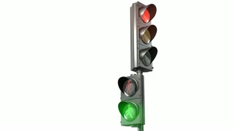 Pedestrian lights Stock Footage 11491978