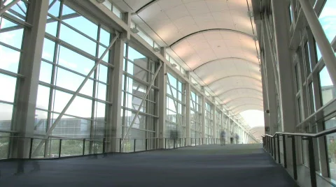 Pedestrian Overpass HD Stock Footage 467771