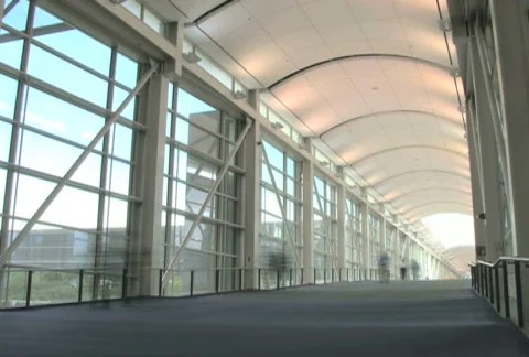 Pedestrian Overpass NTSC Stock Footage 470986