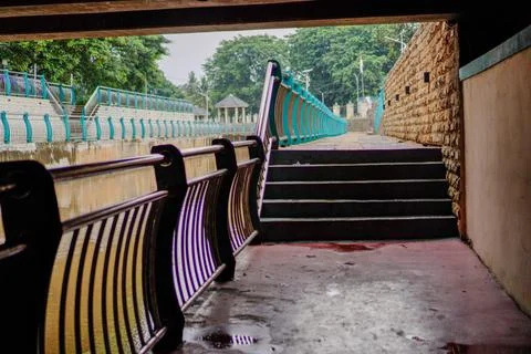 Pedestrian path Foto stock