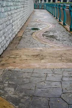 Pedestrian path Stock Photos