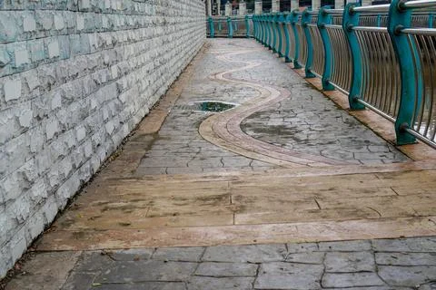 Pedestrian path Stock Photos