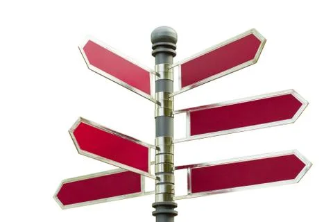 Pedestrian pathway panel Stock Photos