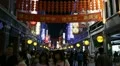 Pedestrian Road, Shopping Neon Street, Guangzhou, Guangdong, Canton, China HD Footage