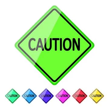 Pedestrian road sign cartoon vector graphic Stock Illustration