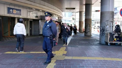 PEDESTRIAN IN SHIBUYA Stock-Footage 84290094