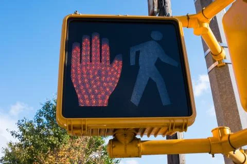 Pedestrian stop light Stock-Fotos