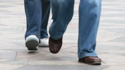 Pedestrian street Stock Footage 8682450