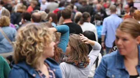 Pedestrian street Stock Footage 8682999