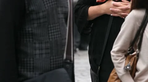 Pedestrian street Stock Footage 8683127