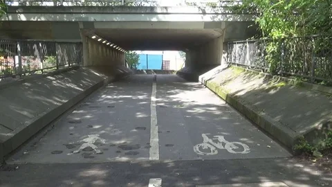 Pedestrian tunnel Stock-Footage 82424170