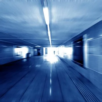 Pedestrian tunnel Stock Photos