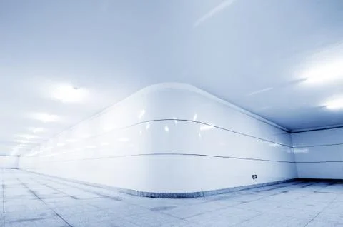 Pedestrian tunnel Stock Photos
