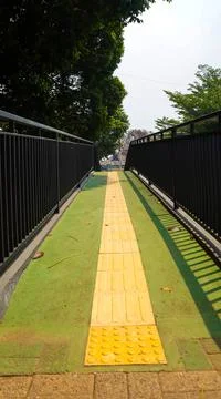 Pedestrian walking Foto stock