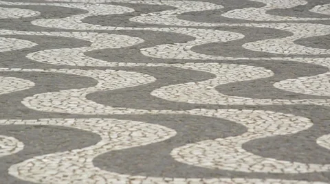 Pedestrian walking on the sidewalk Video stock 68678355