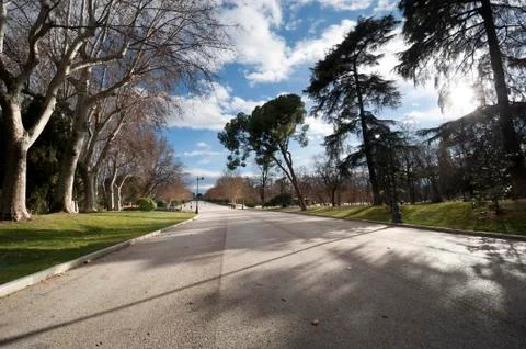 Pedestrian walkway Stock Photos