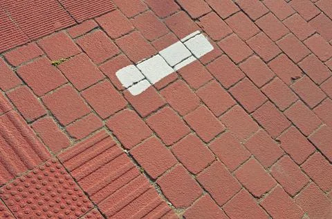 Pedestrian zone Stock Photos