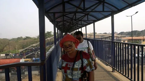 Pedestrians 1 Video stock 124236848